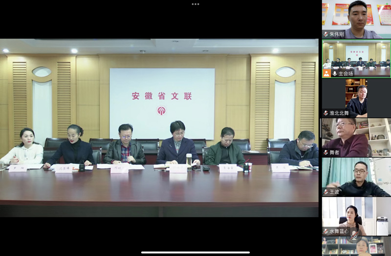 省舞协主席团召开学习宣传贯彻党的二十大精神座谈会